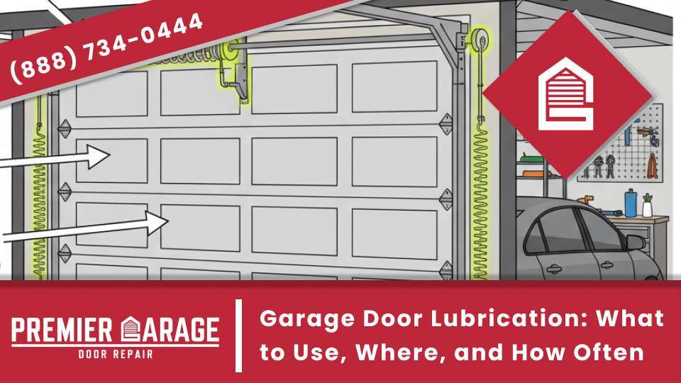 Garage Door Lubrication_ What to Use, Where, and How Often