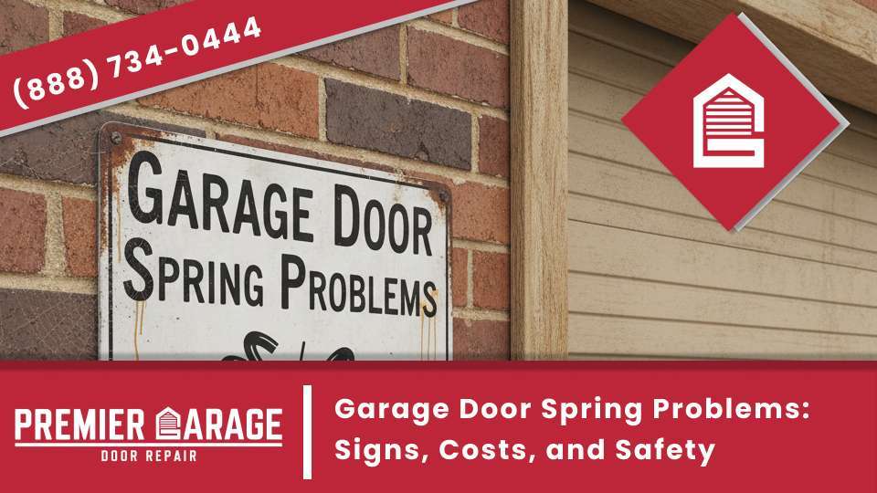 Garage Door Spring Problems_ Signs, Costs, and Safety