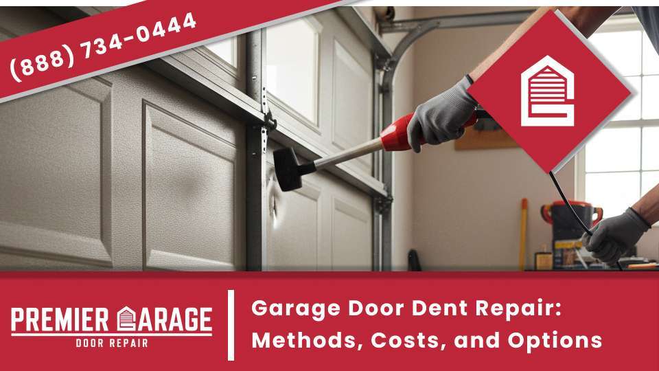 Garage Door Dent Repair_ Methods, Costs, and Options