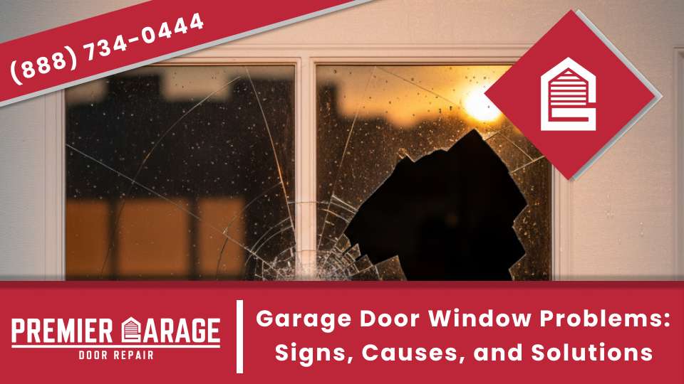 Garage Door Window Problems: Signs, Causes, and Solutions